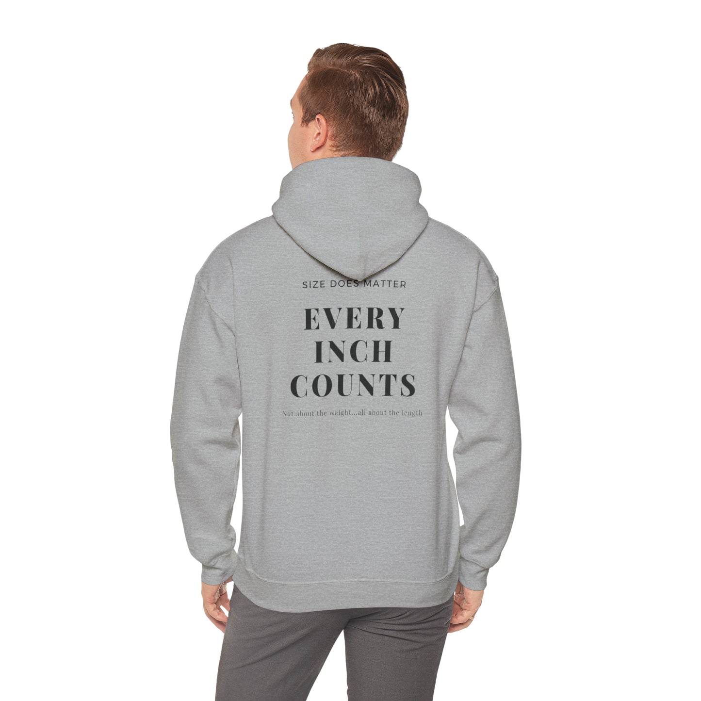 Every Inch Counts Unisex Heavy Blend™ Hooded Sweatshirt